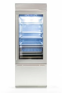 FHIABA Холодильник со стеклянной дверцей с морозильной камерой X-pro Xs7490tgt
