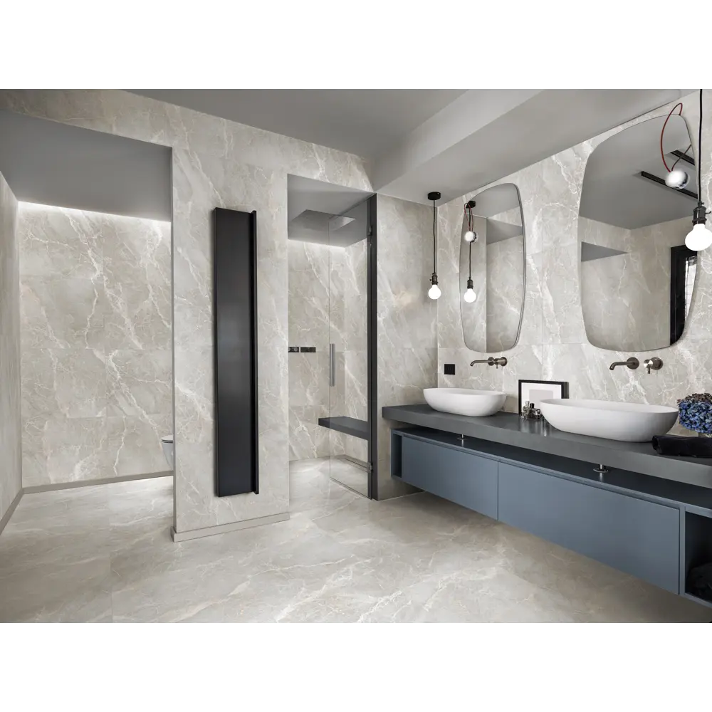 Глазурованный керамогранит Global Tile Spanito 60x120 см 1.44 м² матовый цвет бежевый 89448725 STLM-2180371 Spanito_GT - Вид №5