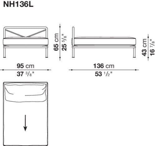 Садовый диван B&B Italia Outdoor Nooch ARCH-00068849 - Вид №22
