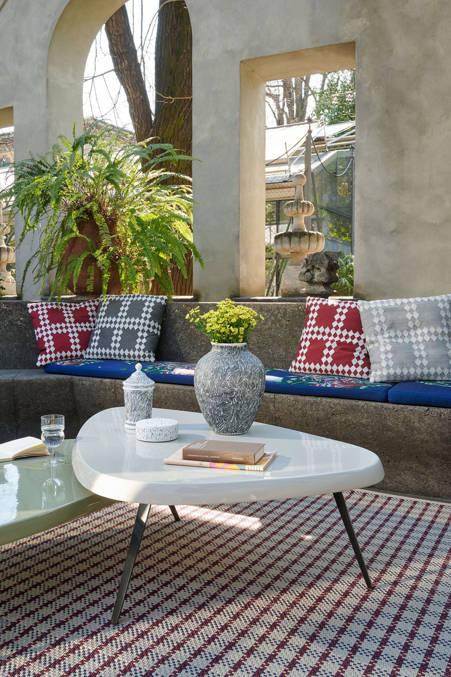 Круглая фарфоровая ваза CASSINA Постскриптум ARCH-00013832 - Вид №5