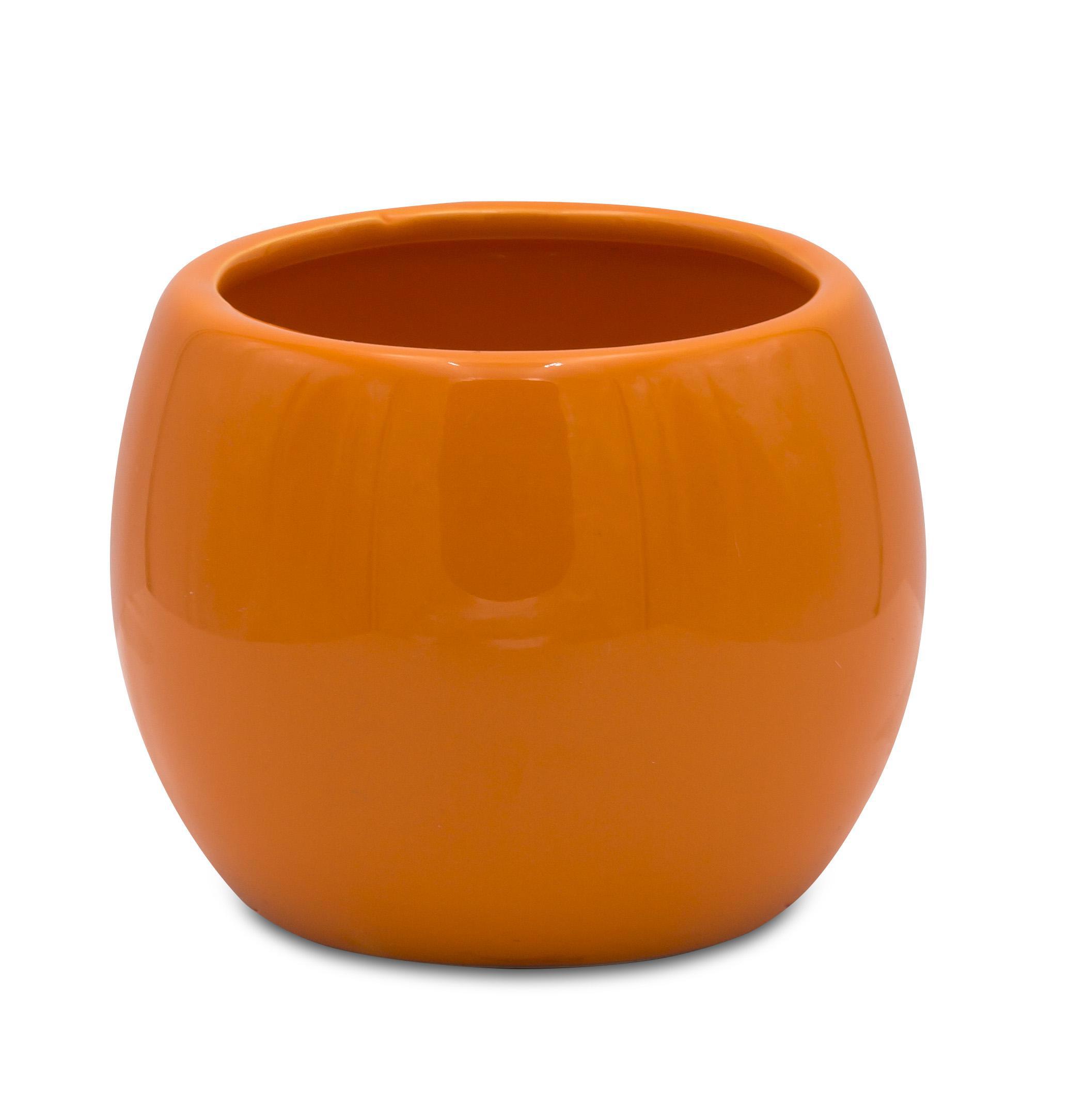 90281834 Стакан для ванной керамика цвет оранжевый Belly STLM-0167087 RIDDER