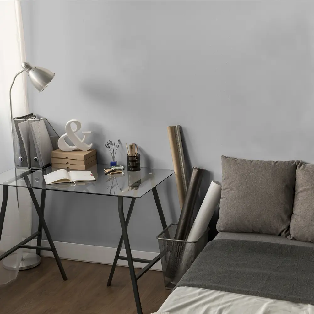 Обои флизелиновые Inspire PLAIN серые 1.06 м 77001-14 STLM-2205270 - Вид №3