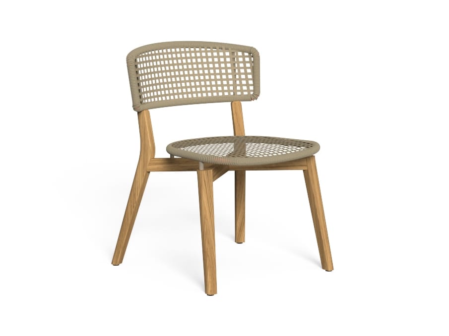 Морской веревочный садовый стул Talenti Лунный тик ARCH-00035275 - Вид №1