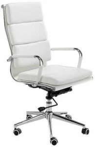 Angel Cerdá Регулируемое по высоте офисное кресло из искусственной кожи с подлокотниками New chair 4078