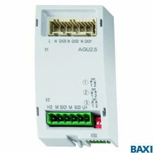 7100345- AGU 2.550 Аксессуар для управления низкотемпературной зоной или солнечными коллекторами для котлов LUNA Platinum+ и LUNA Duo-tec MP. (7100345-) BAXI