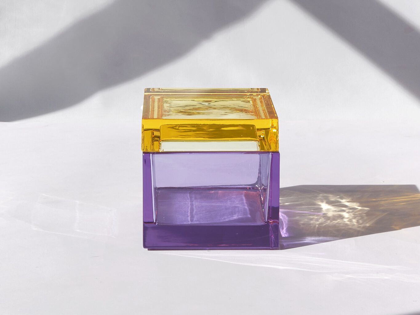 Двухцветный контейнер из дутого стекла Studio Bojola PALMI ARCH-00058347 - Вид №21