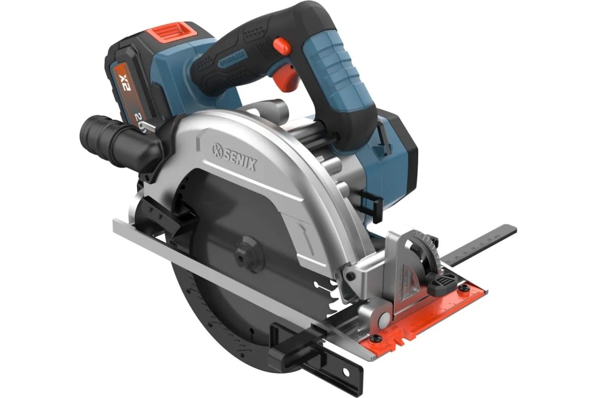 Пила дисковая SENIX PSCX2-M5-EU SET 20 Volt Max X2 9070112 STDN-0073951