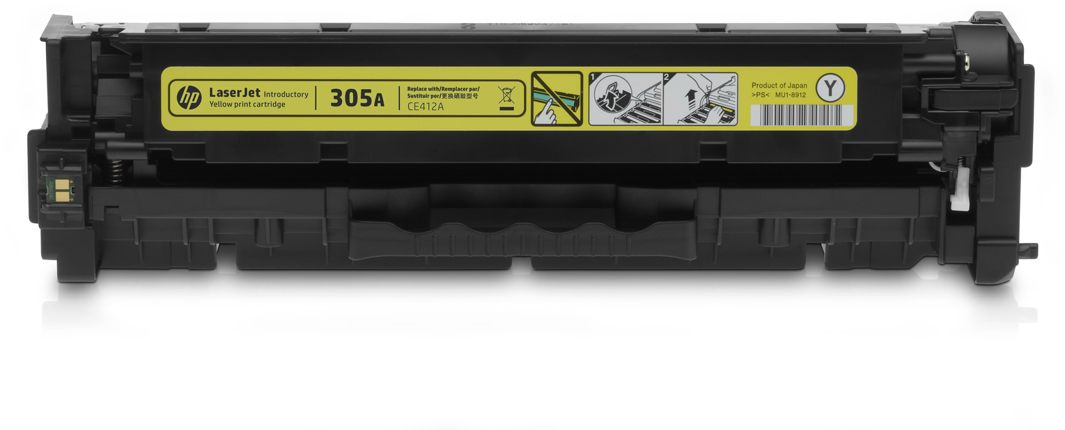 CE412A 305a yellow laserjet toner cartridge HP Santreyd  - Вид №2