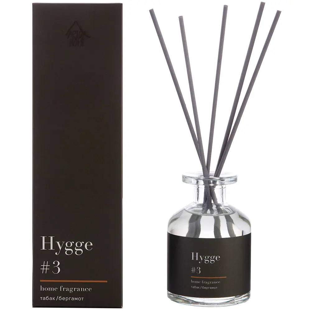 ARIDA HOME Диффузор Hygge 3 с ароматом Табака и Бергамота 84535154 STLM-0051589