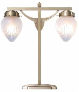 Patinas Lighting Настольная лампа из латуни с прямым светом Manhattan