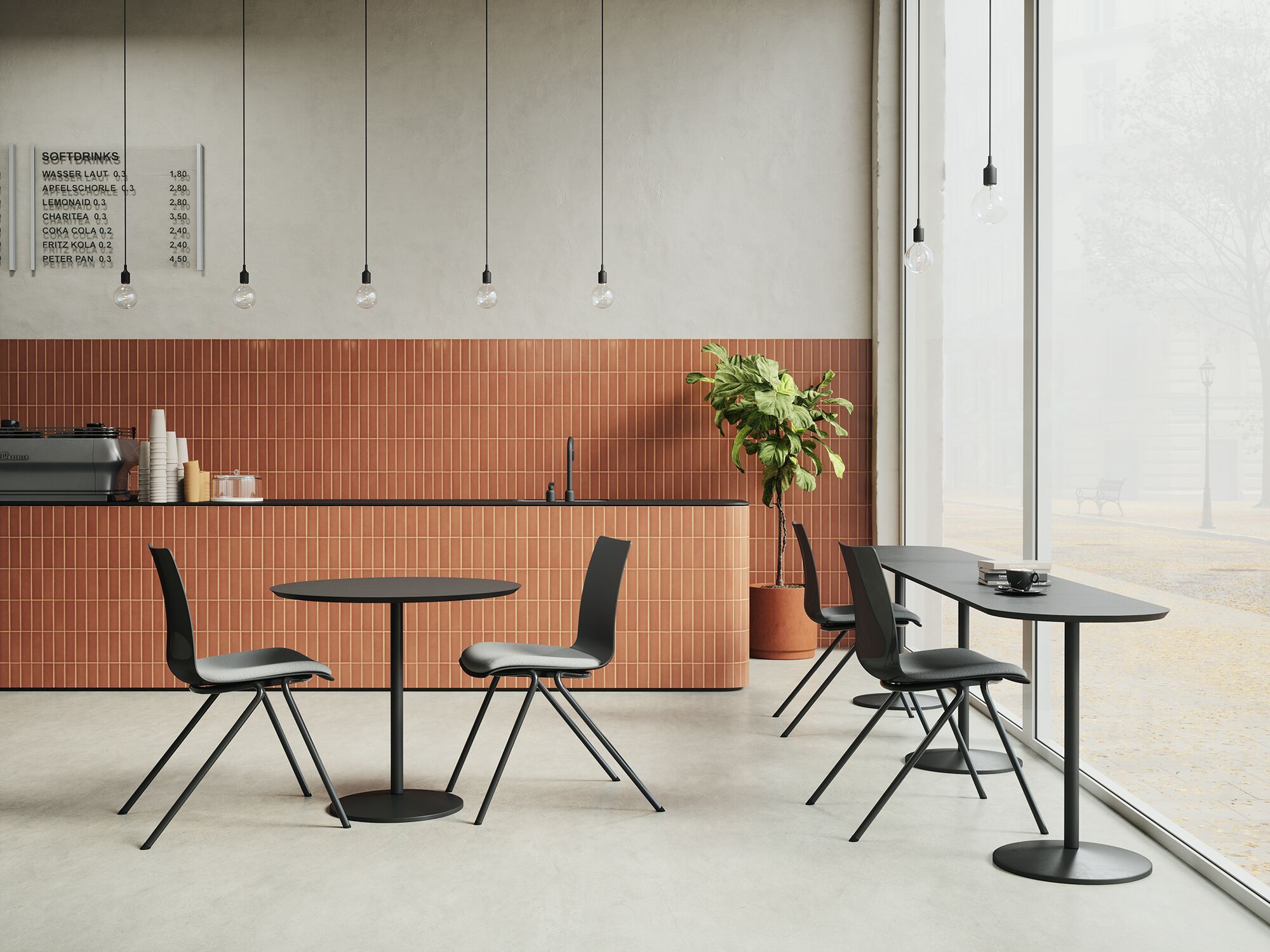 Пластиковый штабелируемый стул для конференций с мягким сиденьем LD Seating Evo ARCH-00150365 - Вид №4