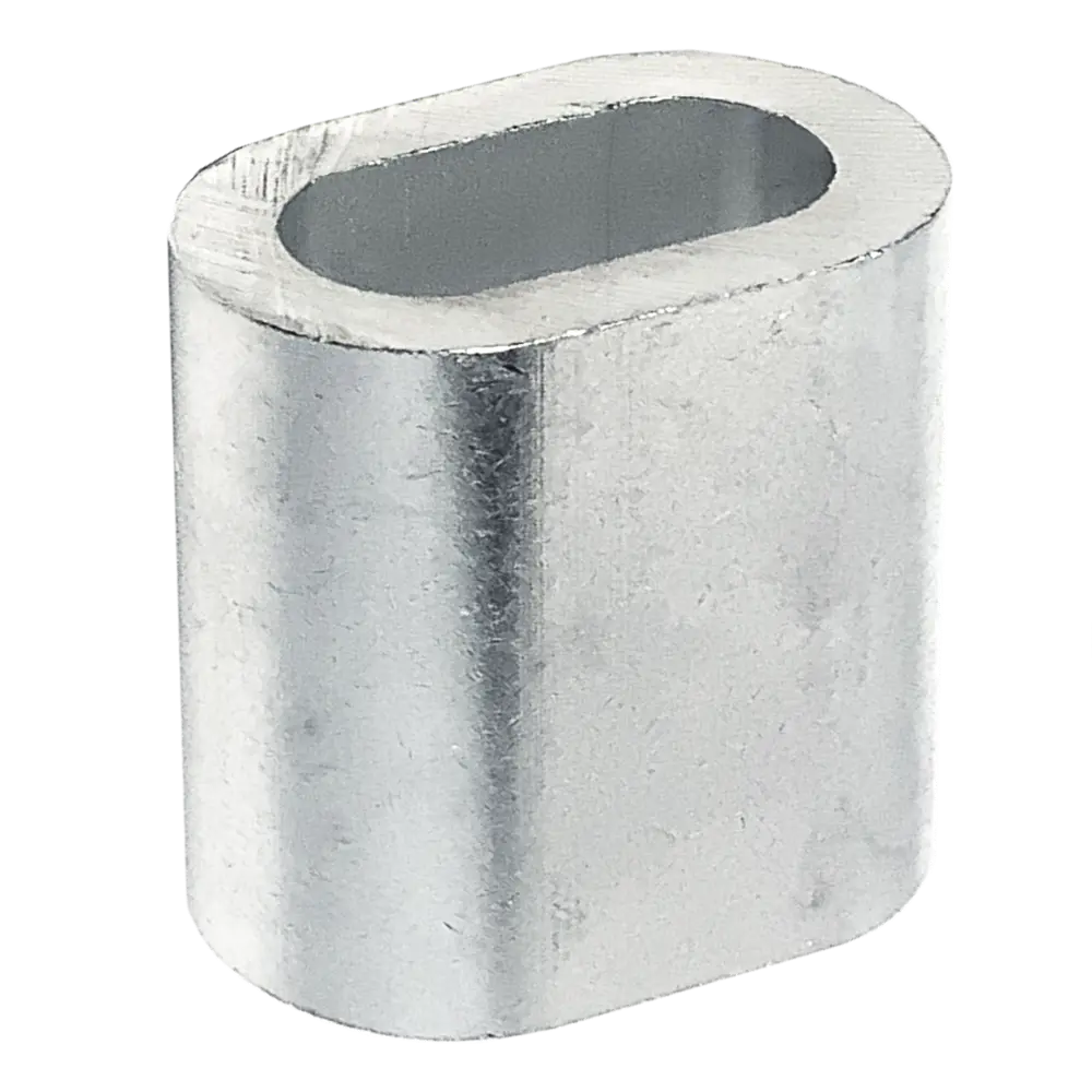 Зажим для троса DIN 3093 3 мм алюминий 2 шт Santreyd STLM-2169184 - Вид №1