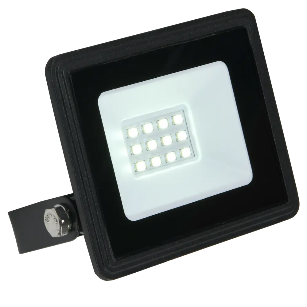 Прожектор светодиодный уличный SMD IEK СДО 06-10 10 Вт 6500K IP65 переносной, холодный белый свет STLM-2073316 - Вид №3