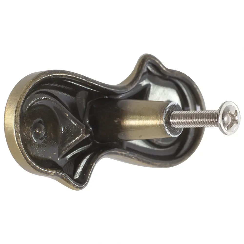 Мебельная ручка-кнопка Kerron CRL13 бронза STLM-2169910 - Вид №1