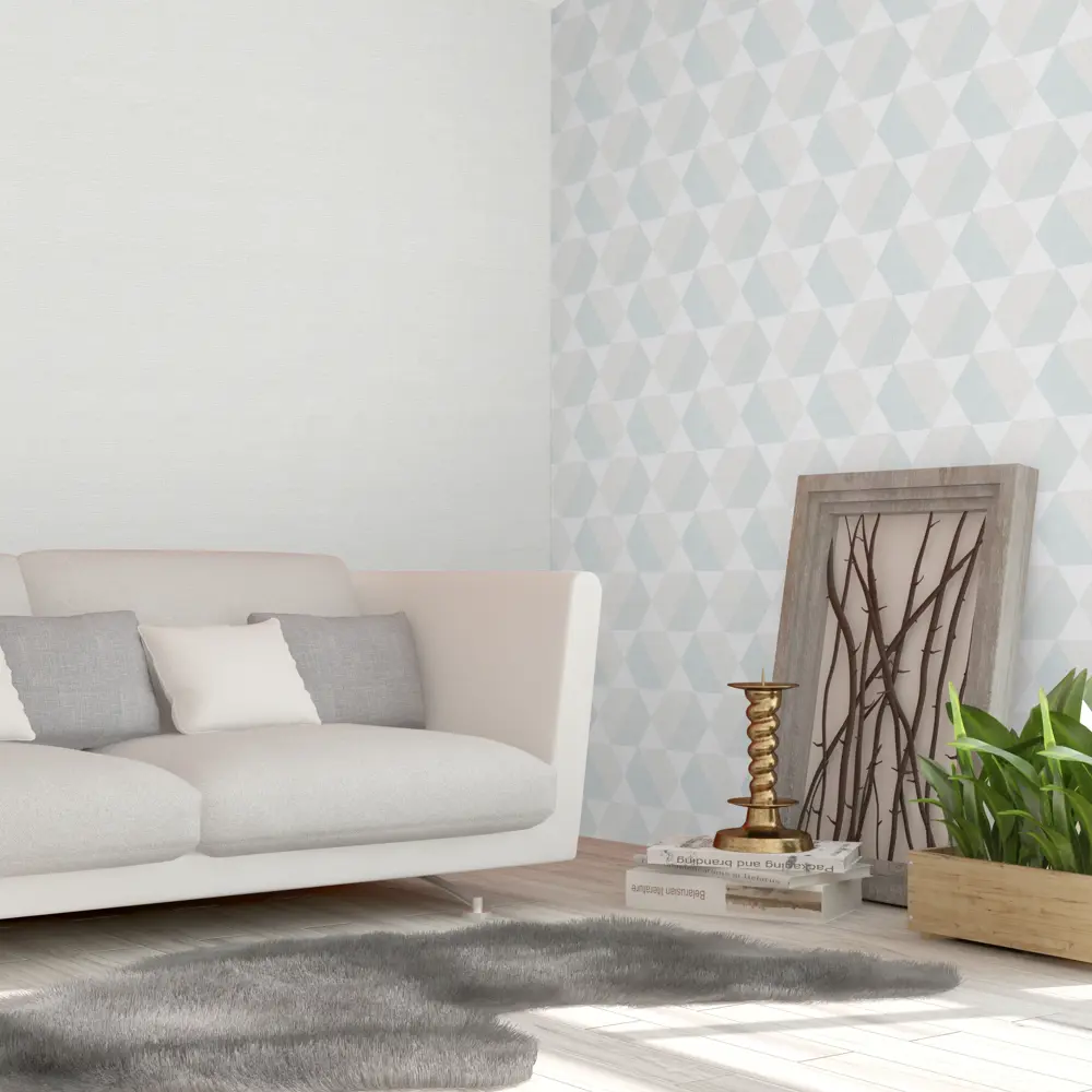 Обои флизелиновые Grandecolife Sarafina зелёные 0.53 м SN3404 STLM-2165638 - Вид №3