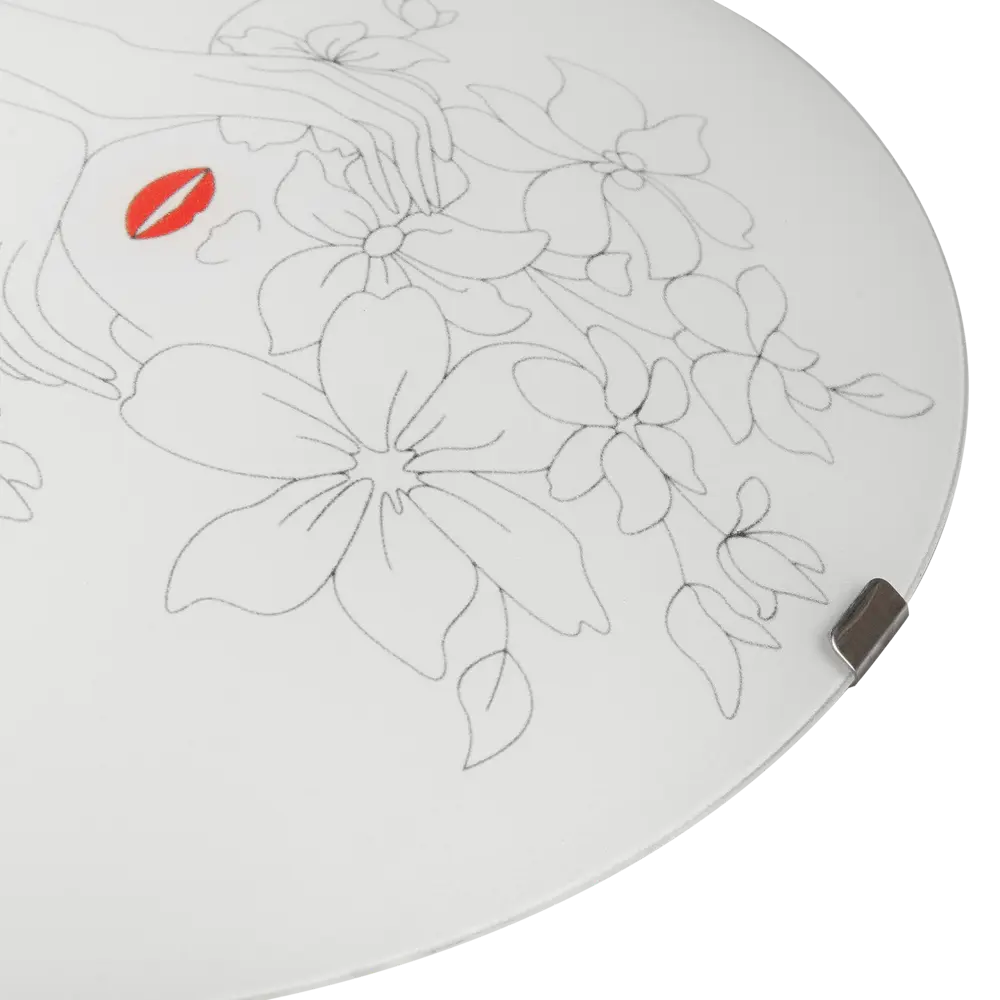 Светильник настенно-потолочный Завод Элетех Девушка 2 лампы цвет белый STLM-2066061 - Вид №6