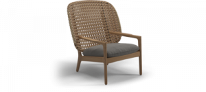 Kay High Back Lounge Chair  Gloster Сидение Kay