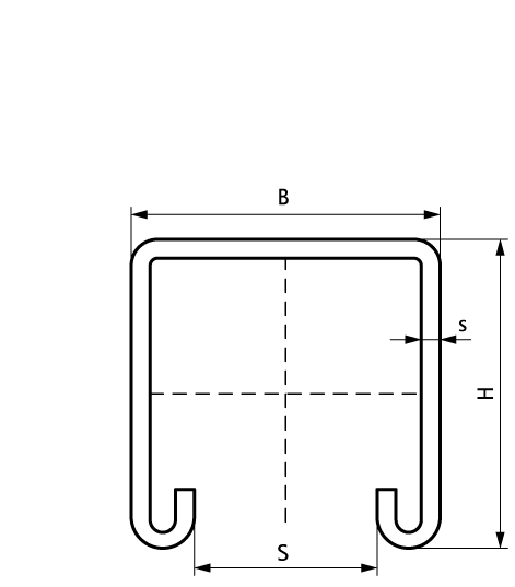 65018627 Монтажные профиля BIS RapidStrut® Профили монтажные (BUP1000) подвешивание и поддержка WALRAVEN  - Вид №1