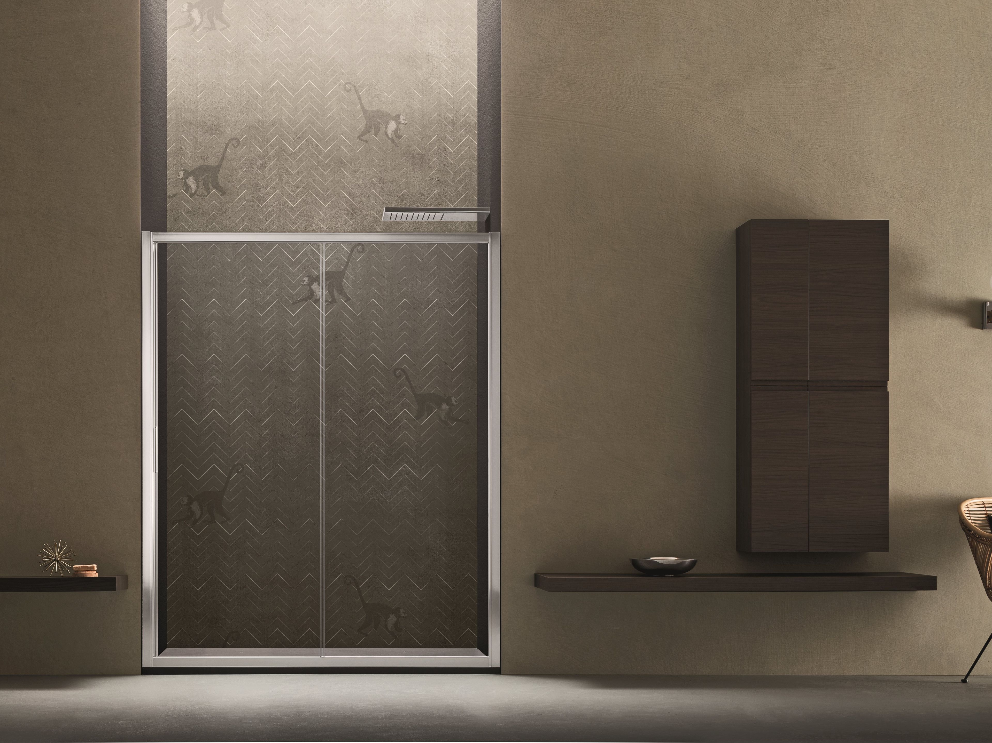 Нишевая душевая кабина с раздвижной дверью ARBLU ARCH-00150333