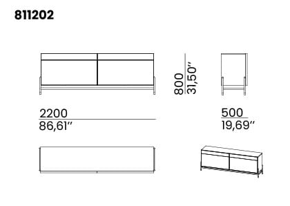 Деревянный шкаф animovel Ньюпорт ARCH-00075575 - Вид №2