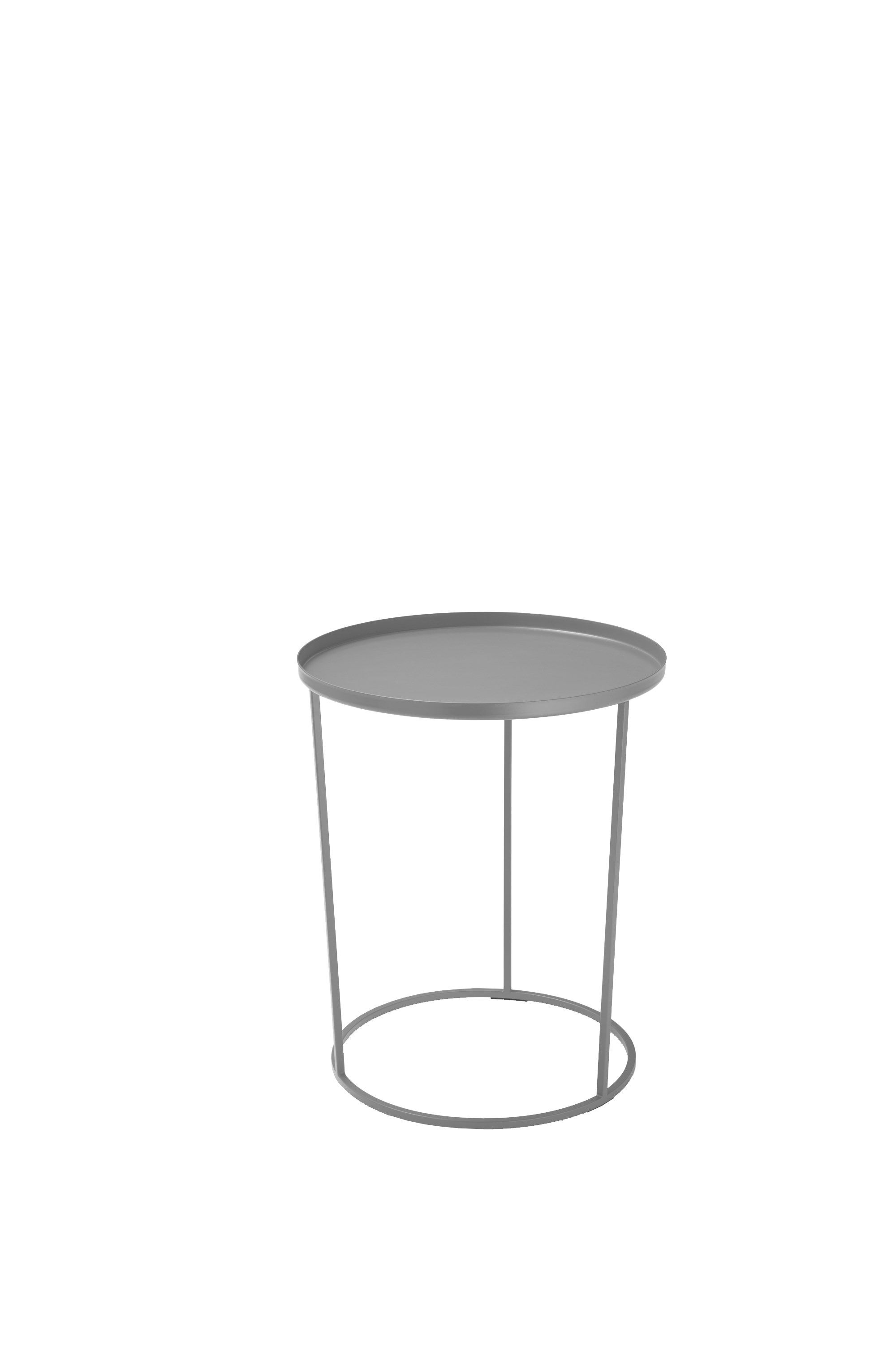 Стальной круглый журнальный столик с подносом MEMEDESIGN COSTANCE ARCH-00028397 - Вид №16