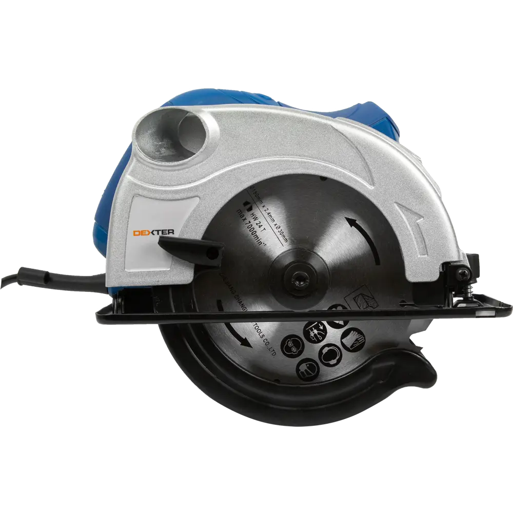 Циркулярная пила Dexter M1Y-ZP12-190B, 1500 Вт, 190 мм STLM-2165582 - Вид №1
