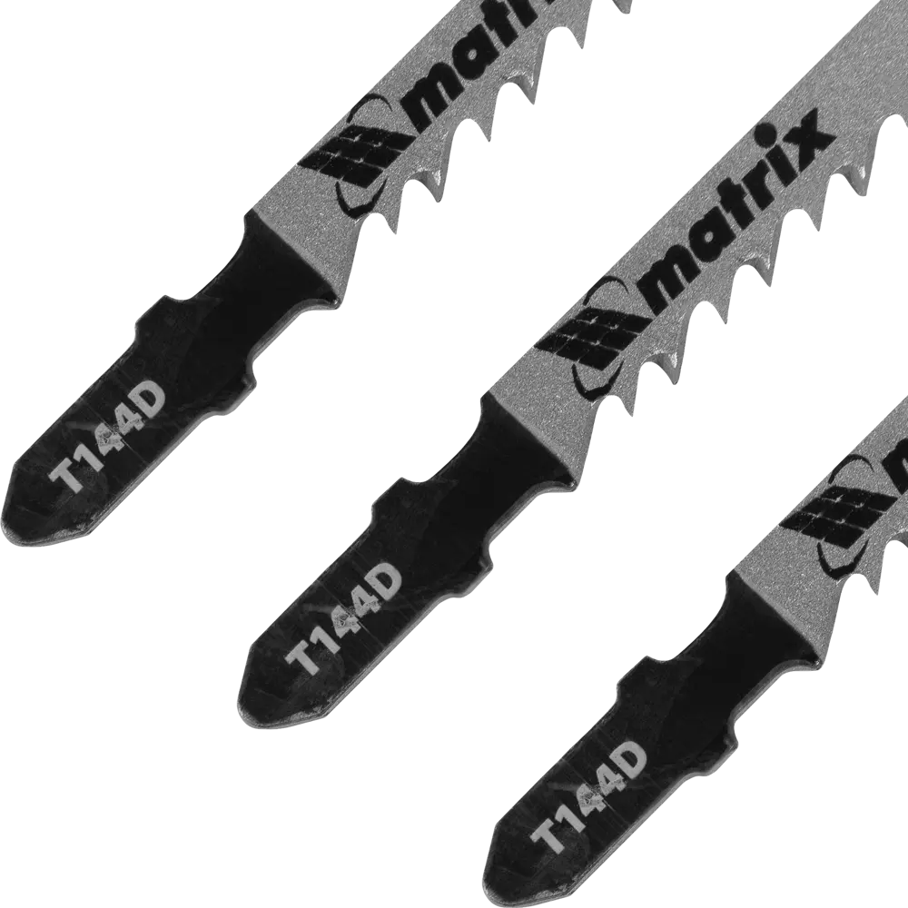 Пилка для лобзика по дереву Matrix T144D чистый рез, 3 шт STLM-2075264 - Вид №2