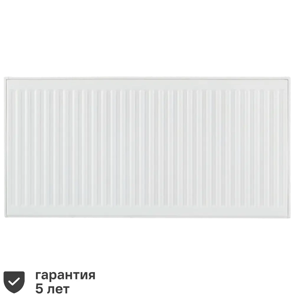 Радиатор панельный Ростерм 22 500x1000 боковое универсальное подключение сталь белый STLM-2052200