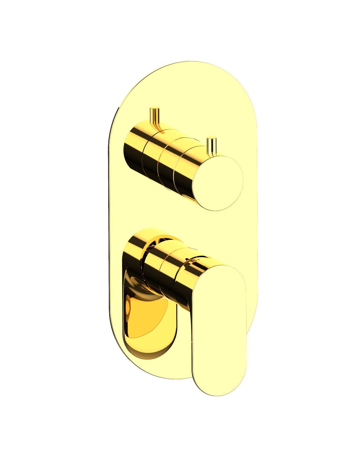 Однорычажный встраиваемый смеситель для душа с переключателем Rubinetterie Frattini Lea ARCH-00099458 - Вид №2