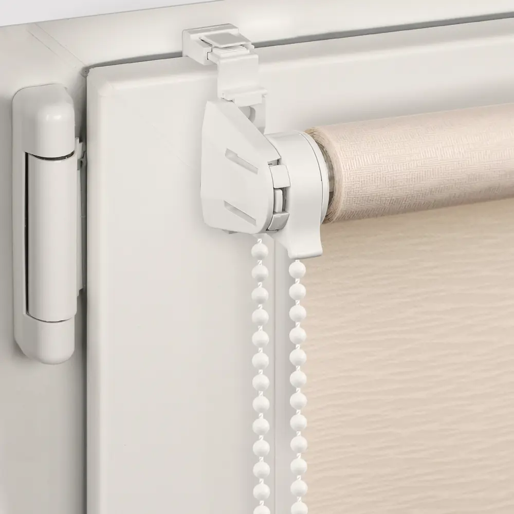 Штора рулонная Dover 55x160 см светло-бежевая PRAKTO STLM-2191780 - Вид №2