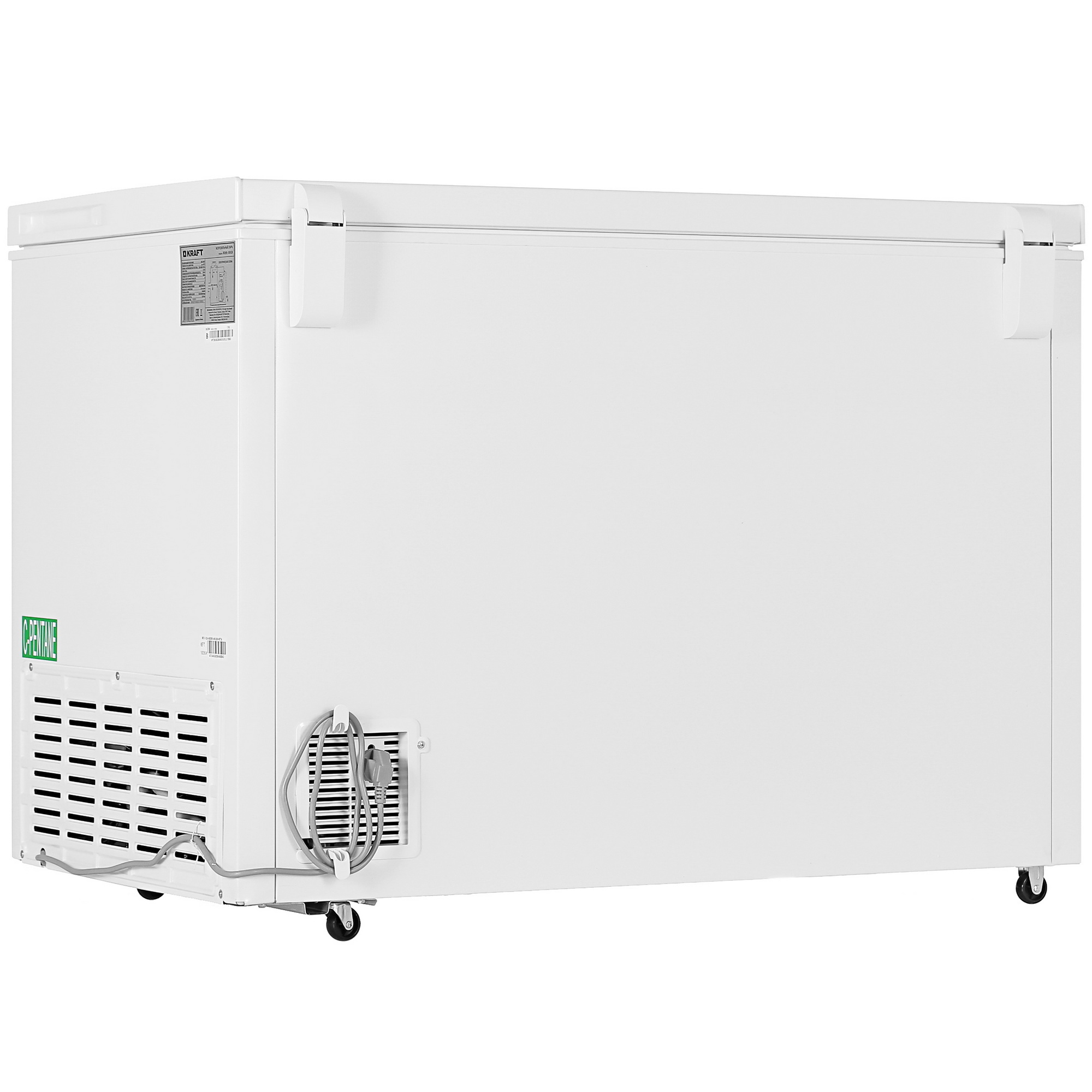 8187527 Морозильный ларь KRAFT BD (W)-365QX белый STDN-0081980 - Вид №4