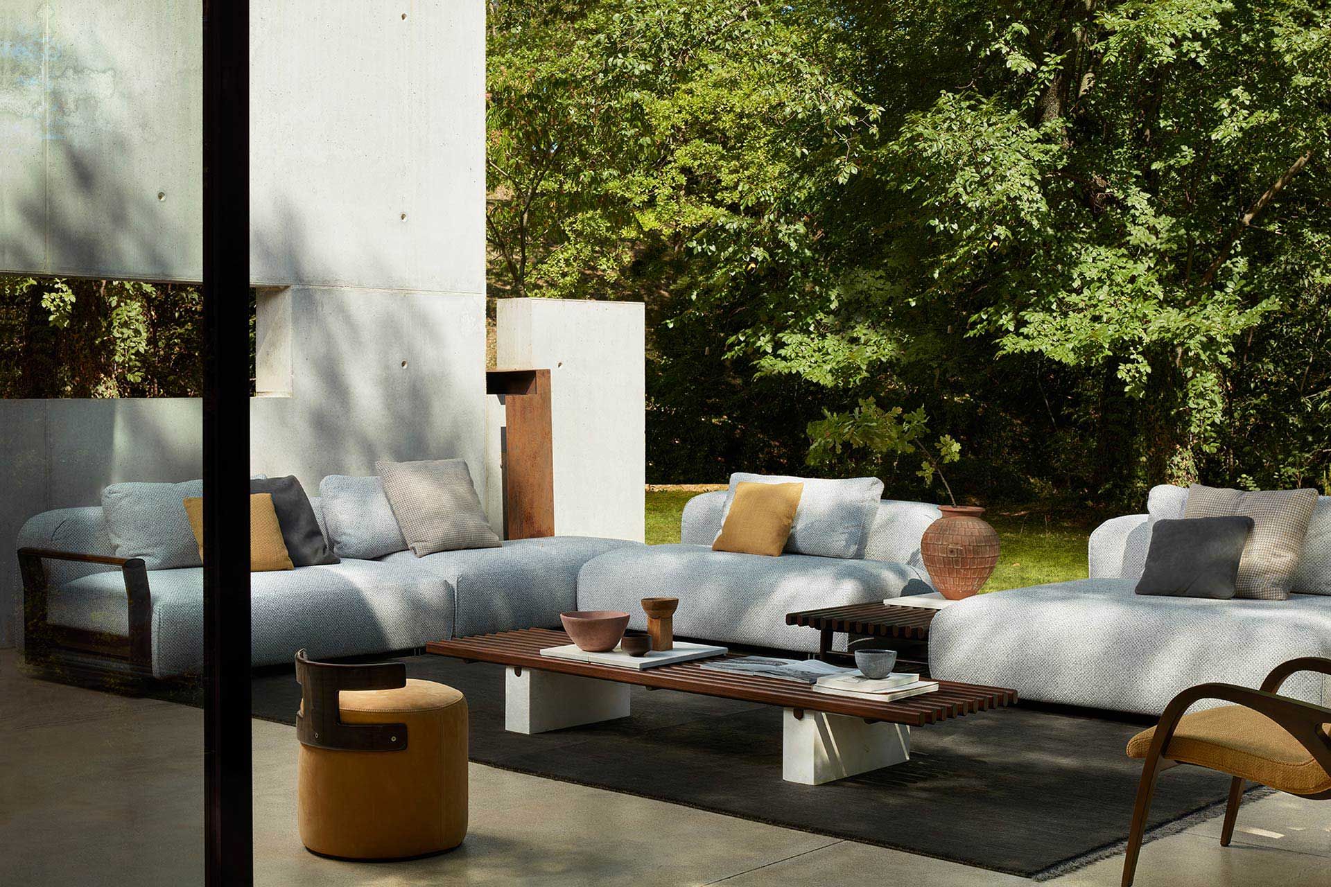 Ткань сад диван Exteta Эльба ARCH-00086973 - Вид №26