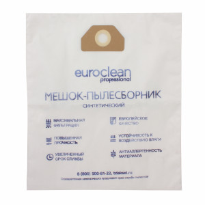 90543404 Мешки тканевые для пылесоса EUR-3134/5, 15 л, 5 шт STLM-0273606 EUROCLEAN