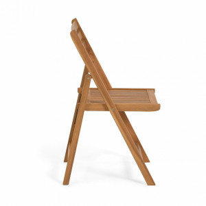 097802 Складной стул из массива акации La Forma Daliana