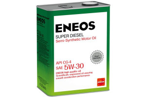 16837939 Моторное масло CG-4 полусинтетика 5W30 4л oil1333 ENEOS