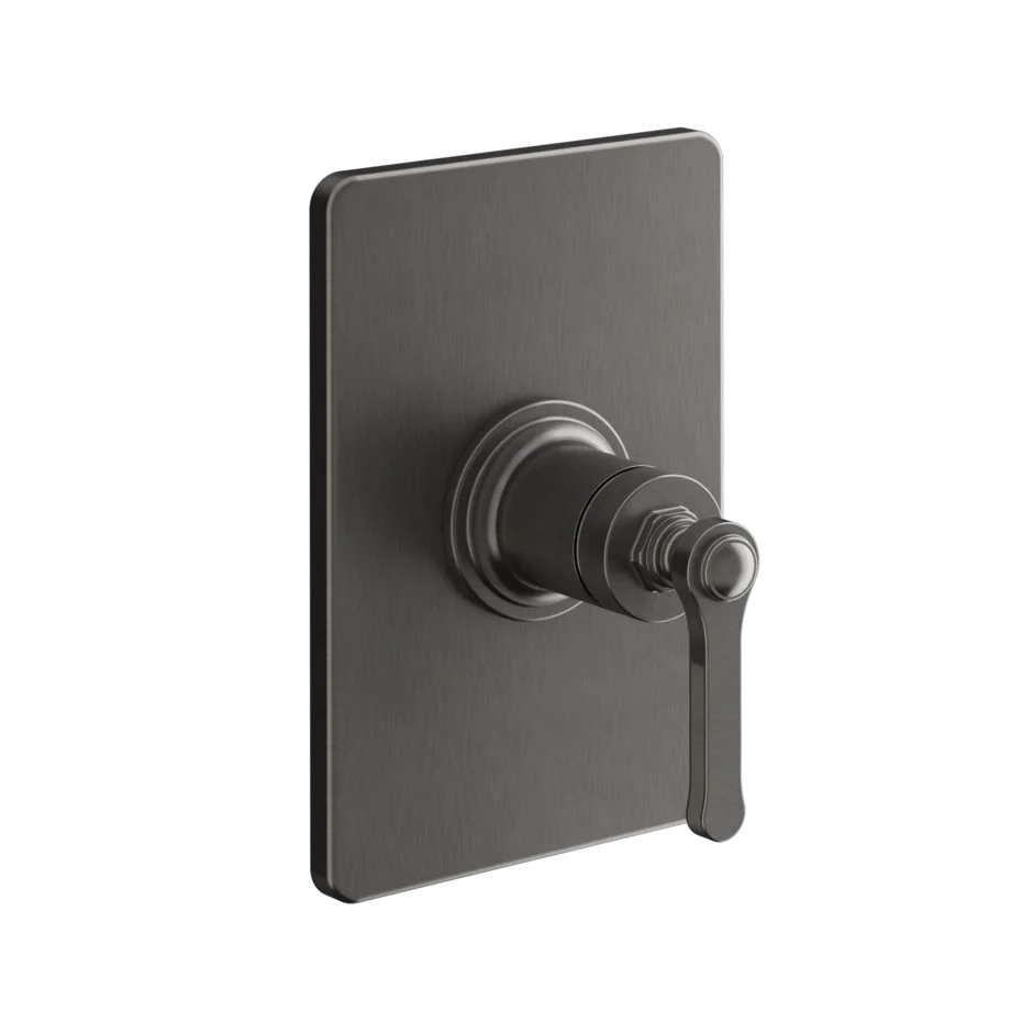 Смеситель для душа 65061 707 Gessi Venti20 ЧЕРНЫЙ МЕТАЛЛ BR. PVD 65061707