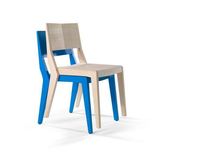 Деревянный штабелируемый стул Quinze & Milan QUARTZ CHAIR ARCH-00082868 - Вид №7