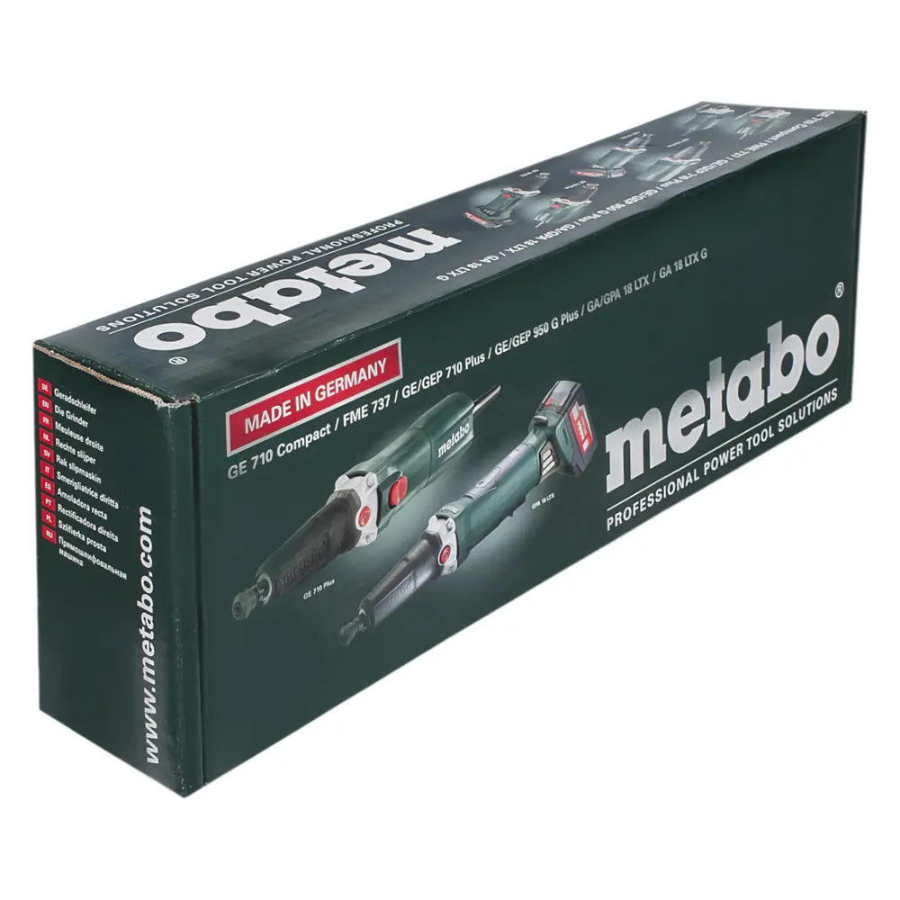 Прямая шлифовальная машина Metabo GE 710 Plus, 710 Вт STLM-2049542 - Вид №3