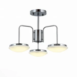 Потолочная светодиодная люстра ST Luce Pratico SLE120.102.03 белая ST LUCE PRATICO CHROME 109194 Белый