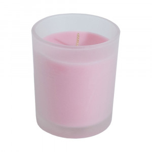333033.130 Ароматическая свеча в стакане 130 г "Розовые цветы" ROURA