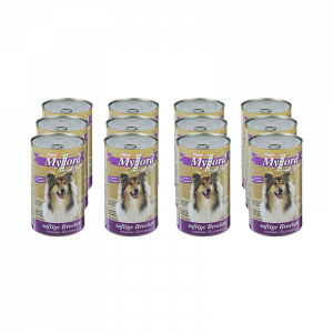 ПР0035371*12 Корм для собак Мой Лорд Классик кусочки в соусе, Кролик, сердце конс. 1230г (упаковка - 12 шт) Dr. ALDER`s