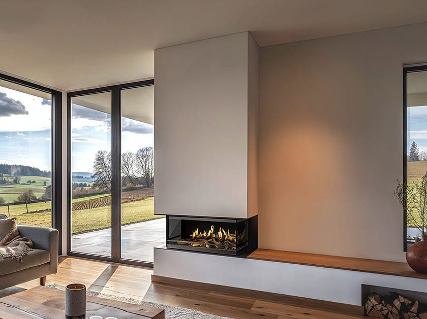 Голографический камин с тройным фасадом KALFIRE E-ONE 100S ARCH-00093661