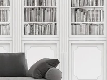 Классические обои, ПВХ бесплатно, экологически чистые, моющиеся WallPepper KRONOS ARCH-00089137