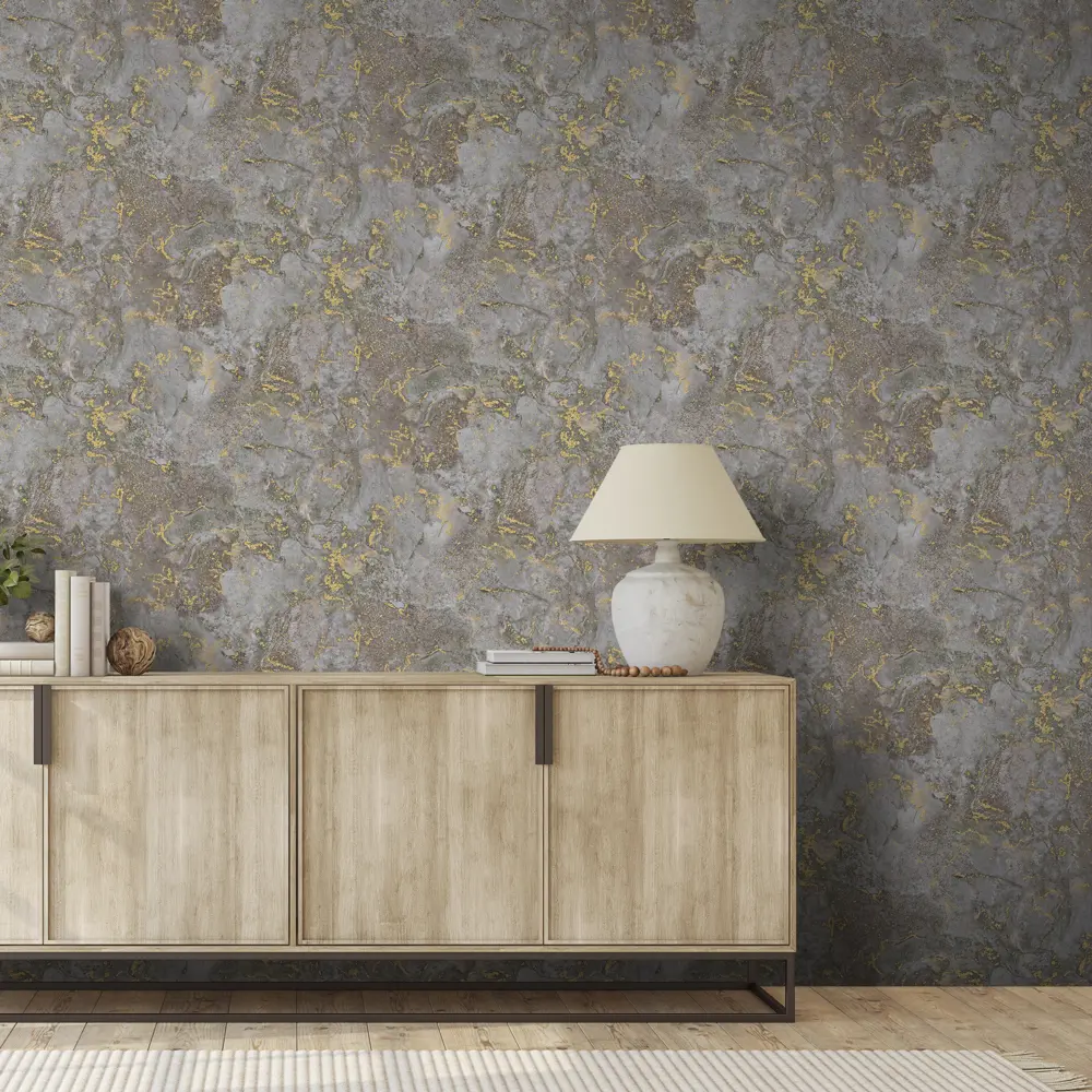 Обои флизелиновые Victoria Stenova Leto серые 1.06 м 989737 STLM-2015883 - Вид №2