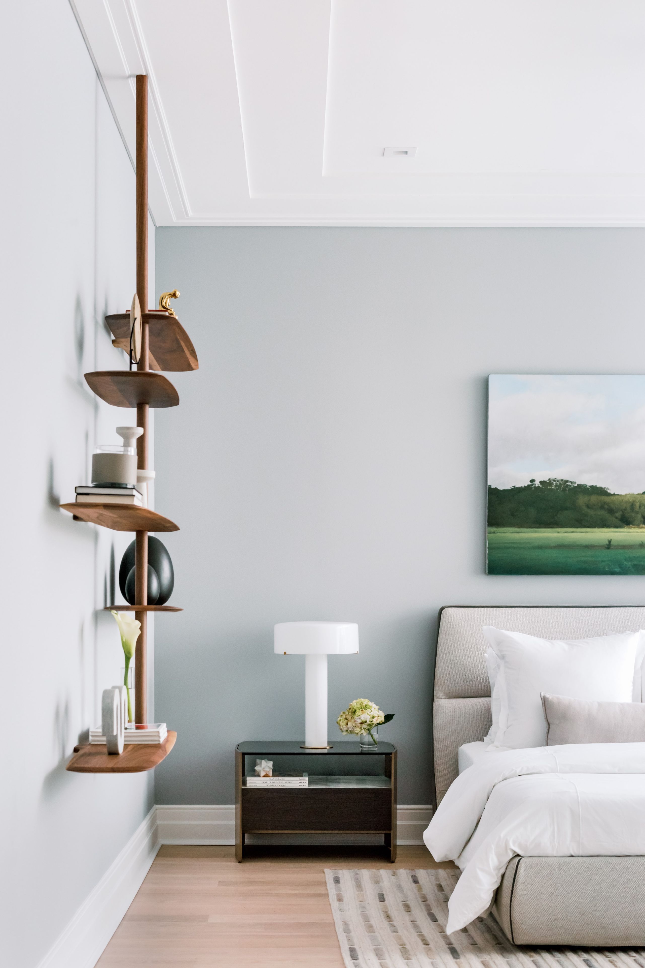 Модульная потолочная полка из шпона NOMON уникальная ARCH-00047381 - Вид №2