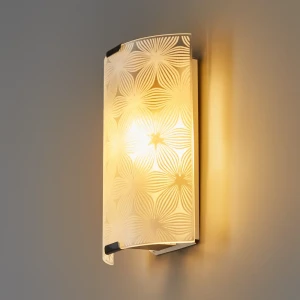 Светильник настенно-потолочный Завод Элетех Васильки 15x22 см 1 лампа, 5 м², цвет белый