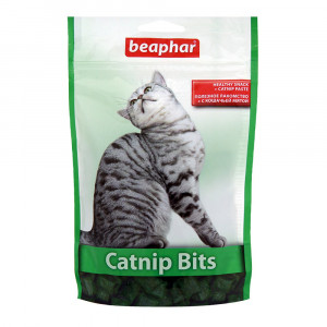 Т00000492 Лакомство для кошек Подушечки с кошачьей мятой "Catnip-Bits" 35г Beaphar