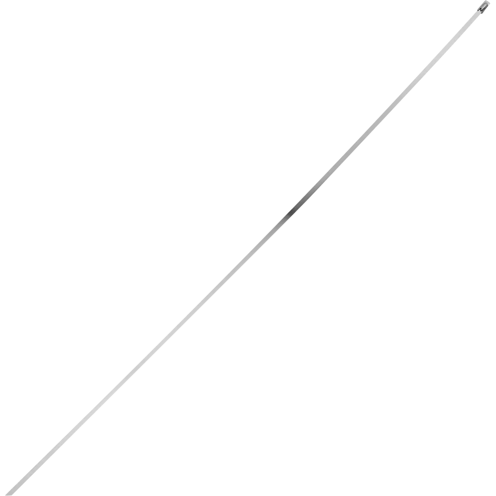 Кабельная стяжка 4.6x800 мм сталь цвет серый 2 шт Santreyd STLM-2009143