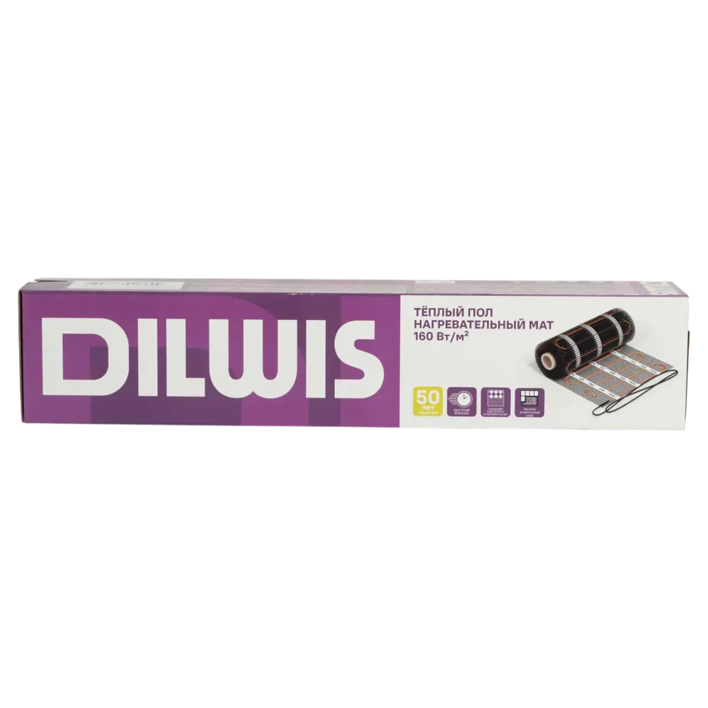 Нагревательный мат для теплого пола DILWIS 1.5 м2 240 Вт STLM-2098104 - Вид №3