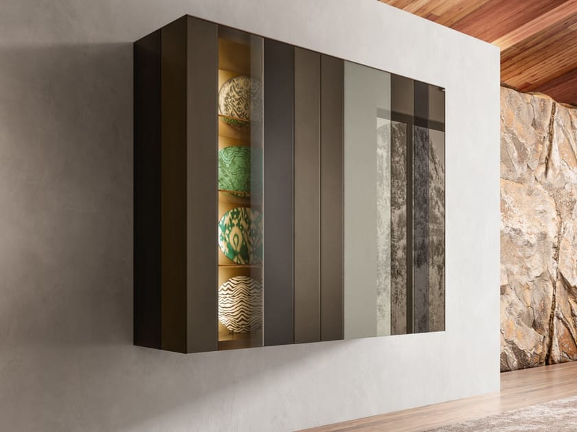 Стеклянный подвесной шкаф Lago N. O. W ARCH-00015317